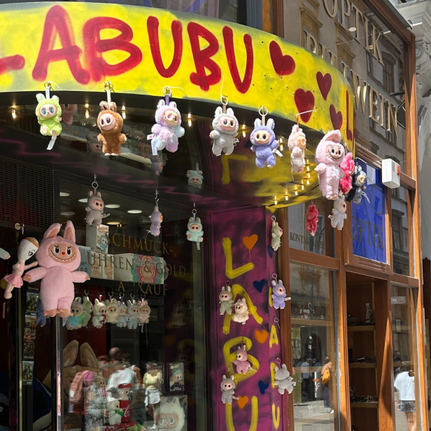Labubu Geschäft am Graben