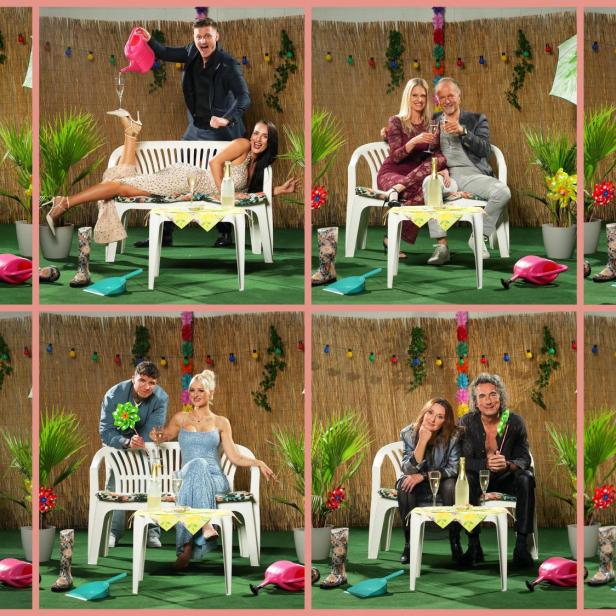 „Sommerhaus der Stars“: Die Paare in der Übersicht.