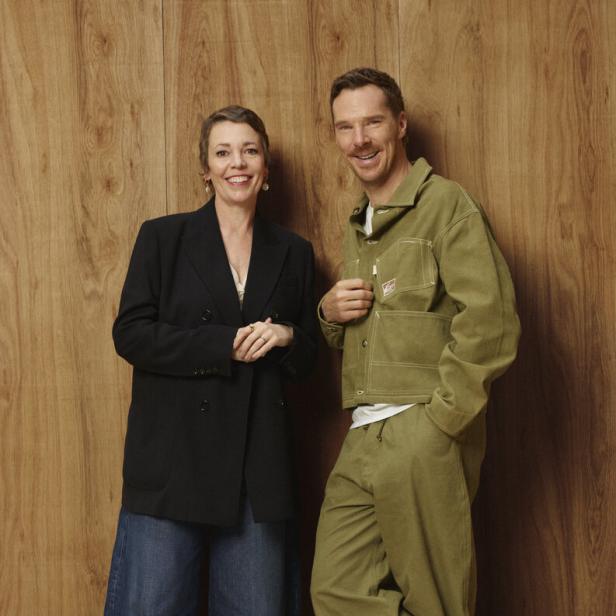 Die Schauspieler Olivia Colman und Benedict Cumberbatch.