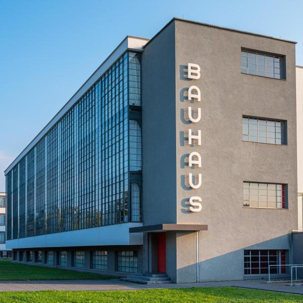 Ein Bauhaus-Gebäude
