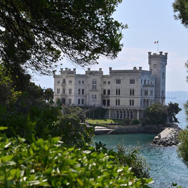Schloss Miramare in Triest.