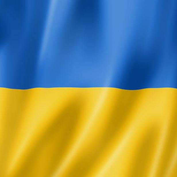 Ukrainische Flagge
