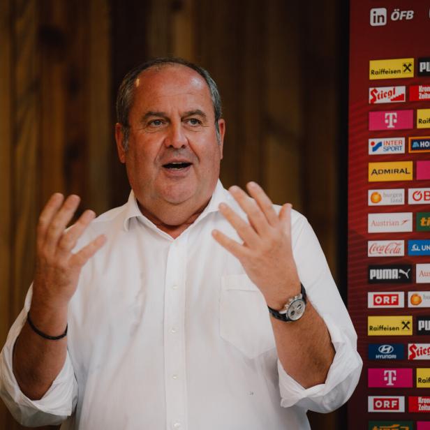 ÖFB-Boss Josef Pröll