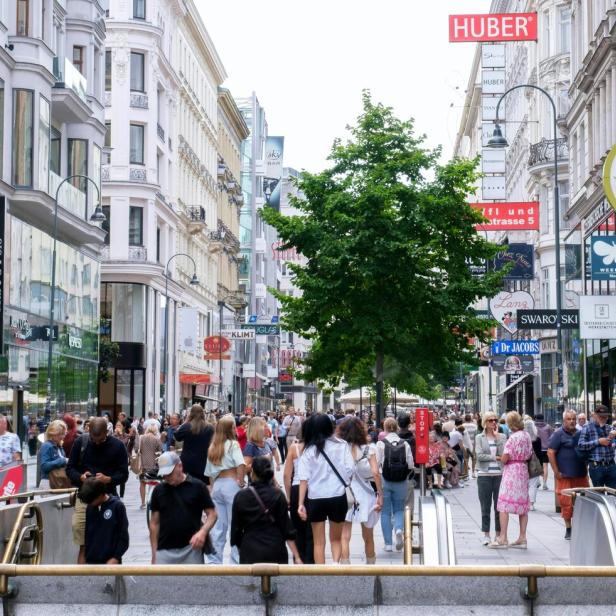 ++ THEMENBILD ++ TOURISMUS / WIEN / REISEN / MENSCHEN / TOURISTEN / EINKAUFEN