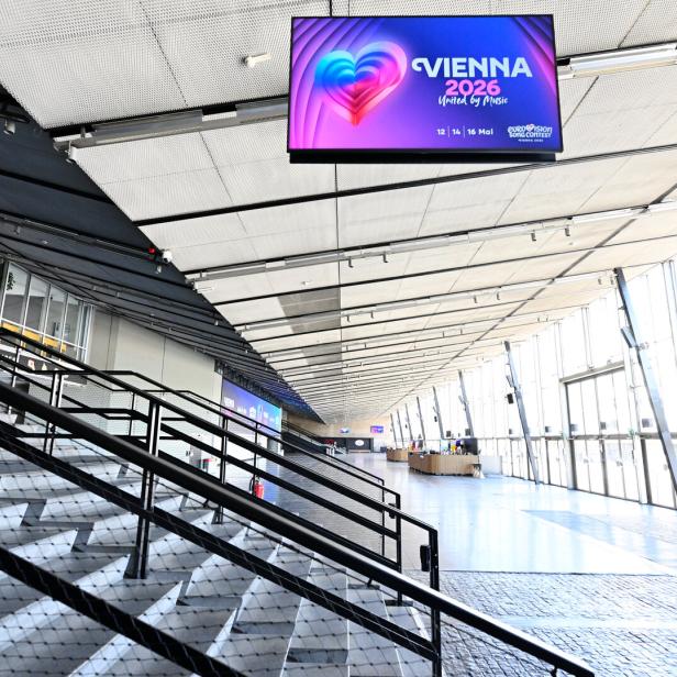 Die Wiener Stadthalle, in der der Song Contest ESC 2026 stattfinden wird