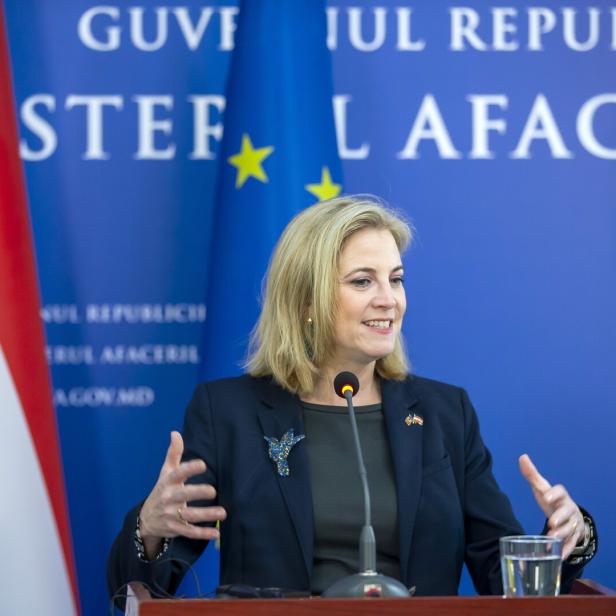Austrian Minister of Foreign Affairs Beate Meinl-Reisinger visit Moldova