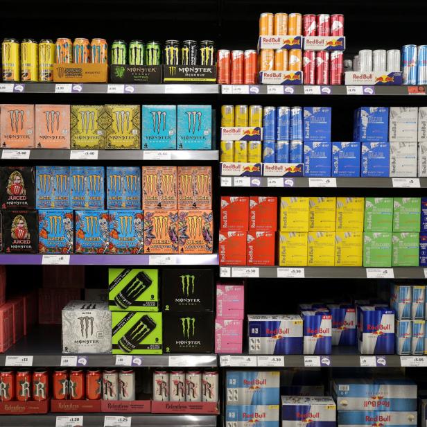 Inside a Sainsbury's supermarket, in Cobham