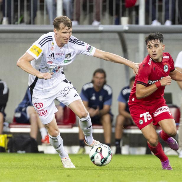 Fußballer Loizou (rechts im Bild) eliminierte mit Nikosia den WAC
