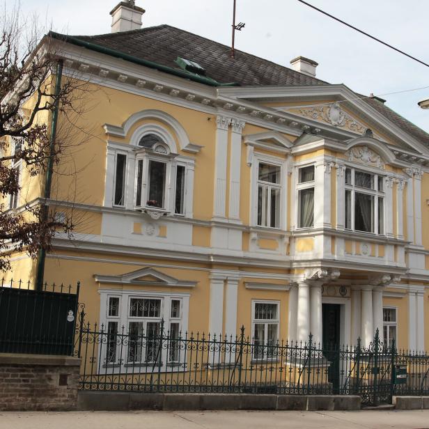 Villa der ehemaligen Geliebten von Kaiser Franz Joseph, Anna Nahowski von außen