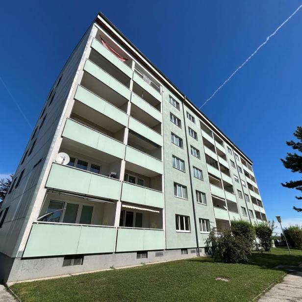 Ein typischer Gemeindebau in Wiener Neustadt.