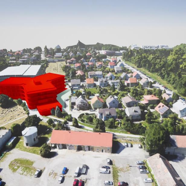 Geplante neue Psychiatrie des KH Eisenstadt