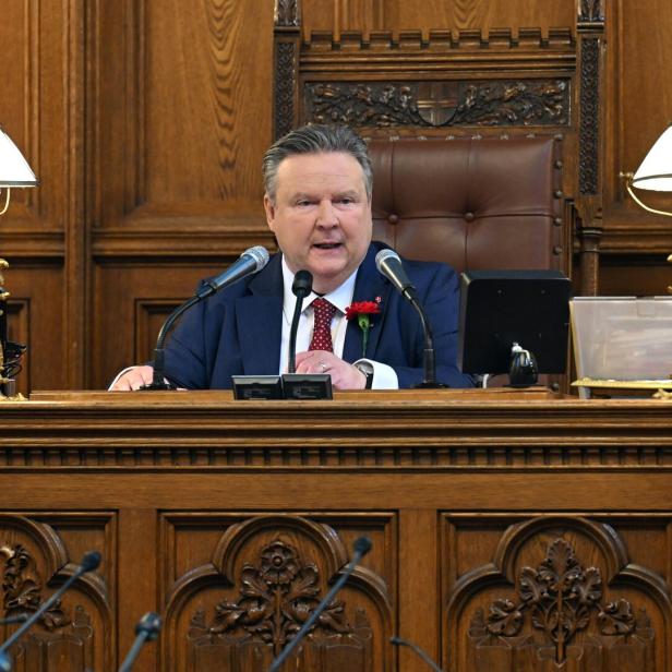 NACH WIEN-WAHL: KONSTITUIERENDE SITZUNGEN DES GEMEINDERATS UND LANDTAGS: LUDWIG (SPÖ)