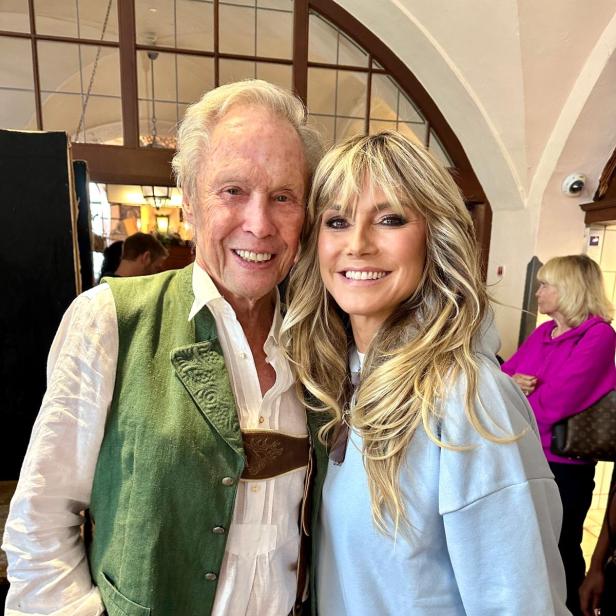 Peter Kraus und Heidi Klum