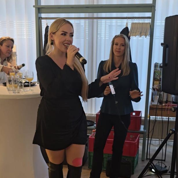 Alpenlydia und Simone Lugner