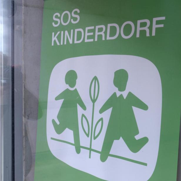 Das Logo von SOS-Kinderdorf.