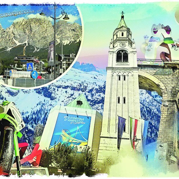 Cortina ist 2026 einer der Schauplätze der Olympischen Winterspiele