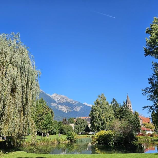 Spätherbst im Innsbrucker Rapoldipark