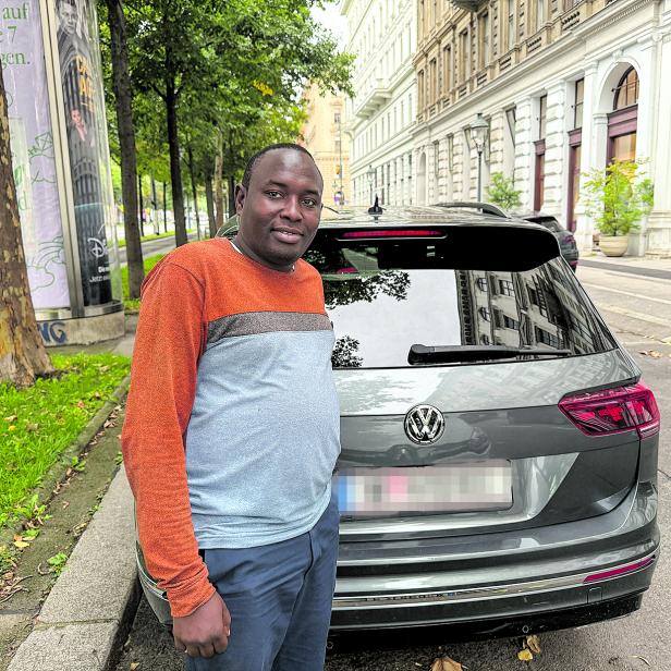 Joseph Oleshangay Maasai aus Tansania, CO2-Regelung gegen VW und die EU