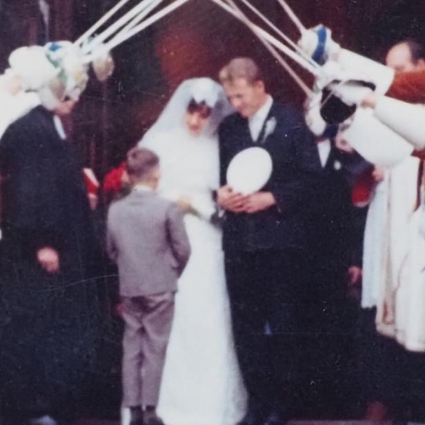 Die ökumenische Hochzeit von Hans und Traude Redl am 2. Oktober 1965