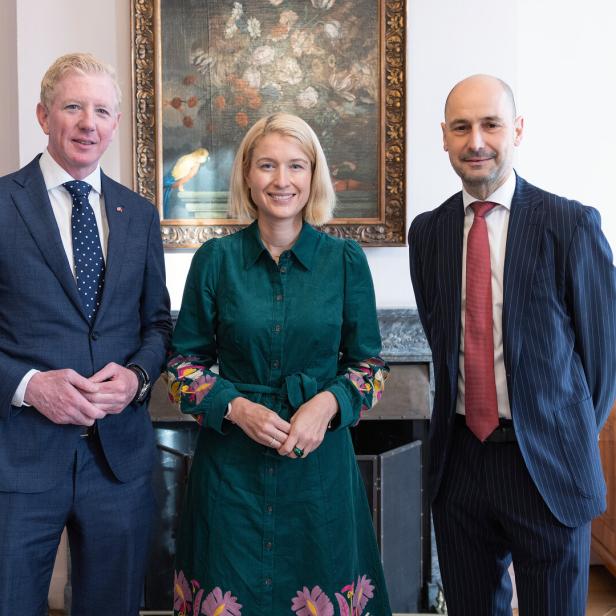 Peter McDonald, Christine Haberlander, Engelbert Theuermann