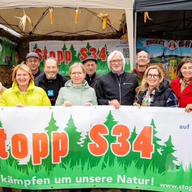 Gewessler und Initiative gegen die S34