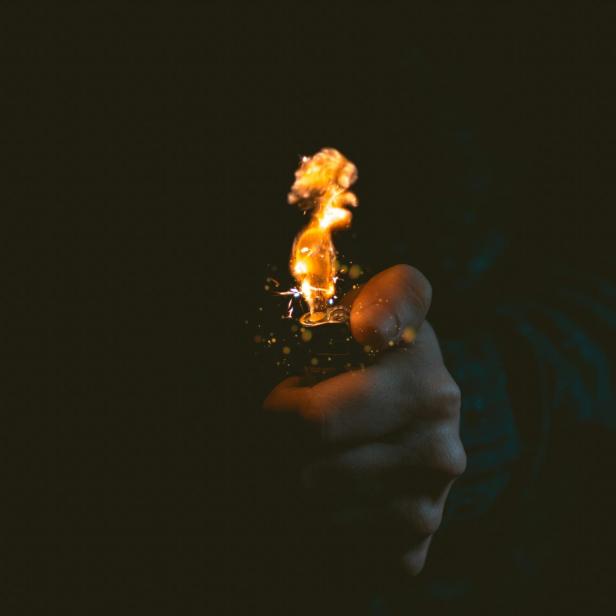 Ein Feuerzeug