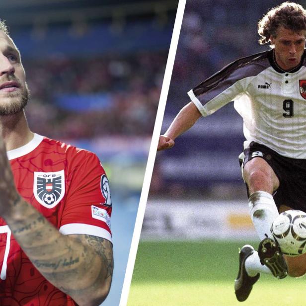 Marko Arnautovic und Toni Polster