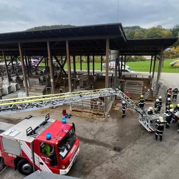 Feuerwehren am Einsatzort