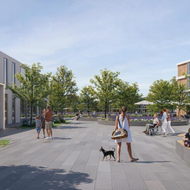 Visualisierung eines Bauprojektes