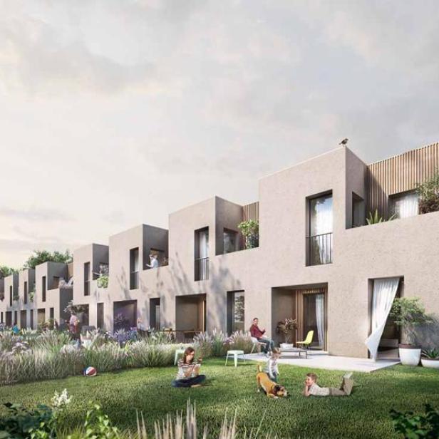 Am Kremserberg in St. Pölten werden elf freifinanzierte Reihenhäuser im Eigentum gebaut, die modernste Wohnqualität mit hohem Wohlfühlfaktor verbinden.