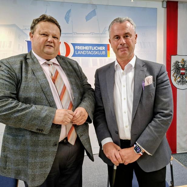 Norbert Hofer (FPÖ), Bernd Strobl (ÖVP)