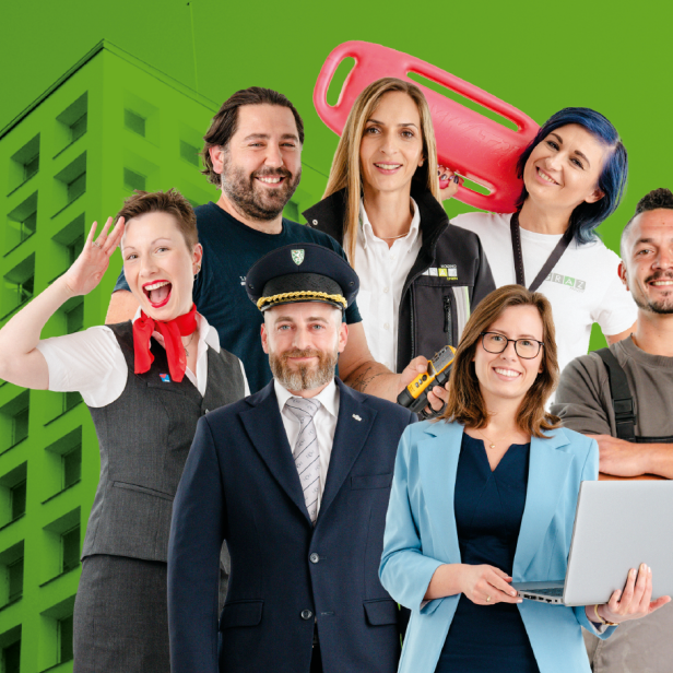 Graz Holding, viele verschiedene Jobs