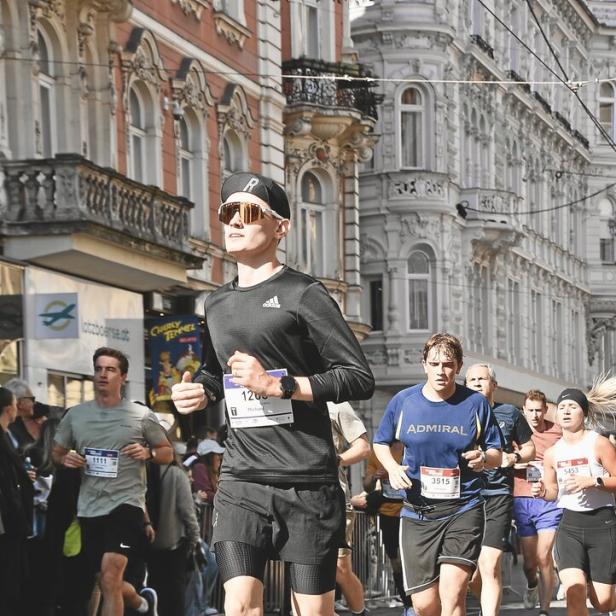 Michael Sommer, Head of Product beim KURIER, läuft beim Grazer Marathon.