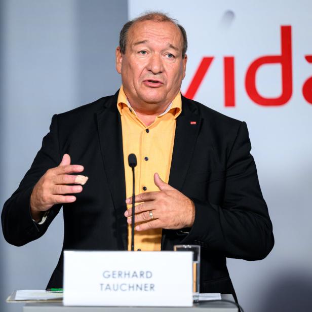 PK GEWERKSCHAFT VIDA "HERBSTLOHNRUNDEN - WIR VERHANDELN, DAMIT SICH DIE MENSCHEN DAS LEBEN LEISTEN KÖNNEN": TAUCHNER