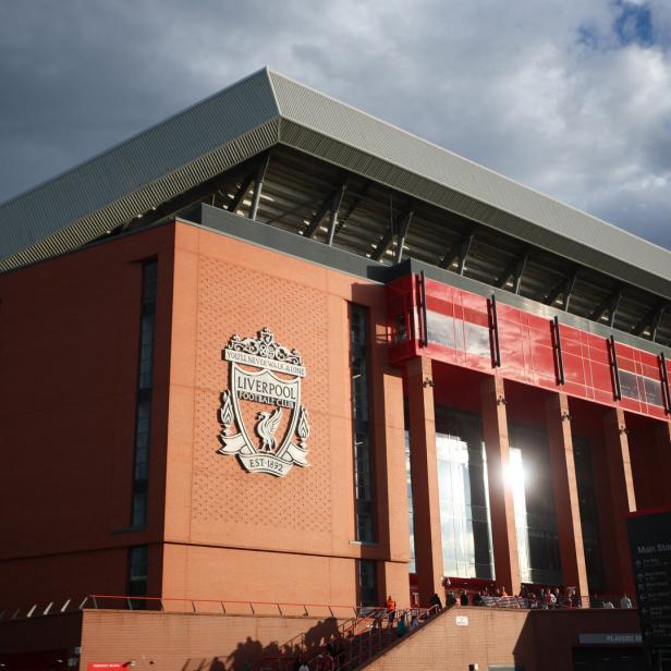 Anfield Road in Liverpool