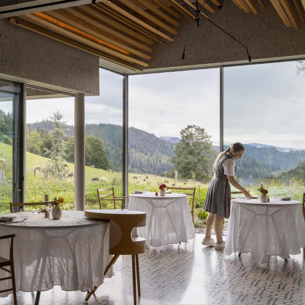 Innenansicht Steirereck Pogusch