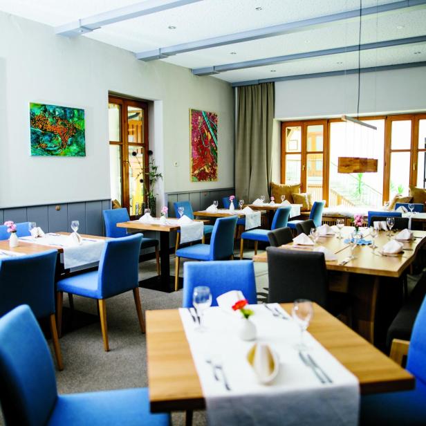 Innenansicht Bärenwirt und der kleine Bär