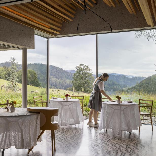 Innenansicht Steirereck Pogusch