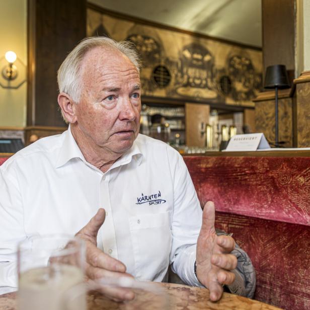Gerhard Doerfler, ehemaliger Kaernten LH, Politiker, Portraits, Interview, 1080 Wien