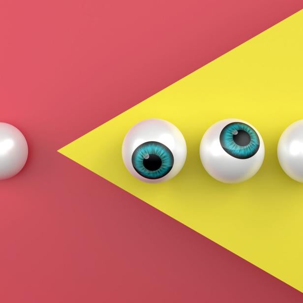 Eyes Leadership Concept