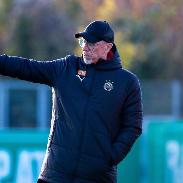 Rapid-Coach Stöger freut sich über das emotionale Training