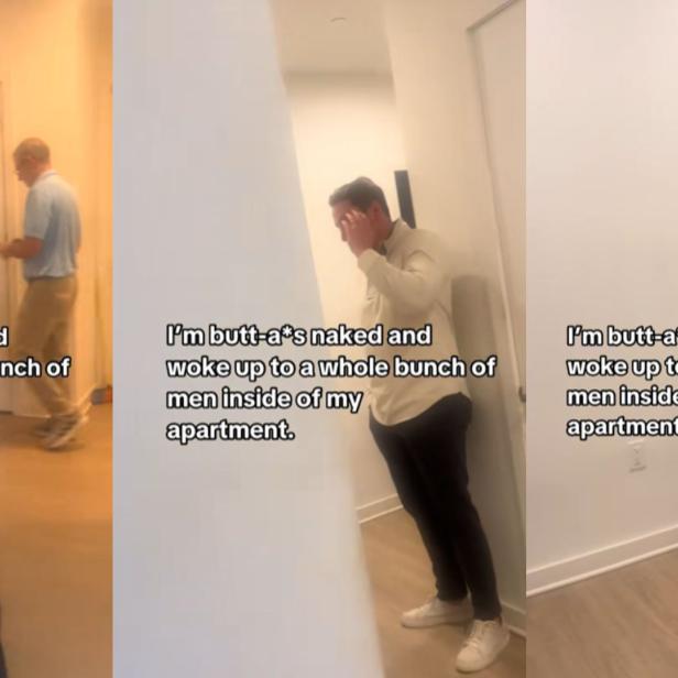 Männer in fremder Wohnung