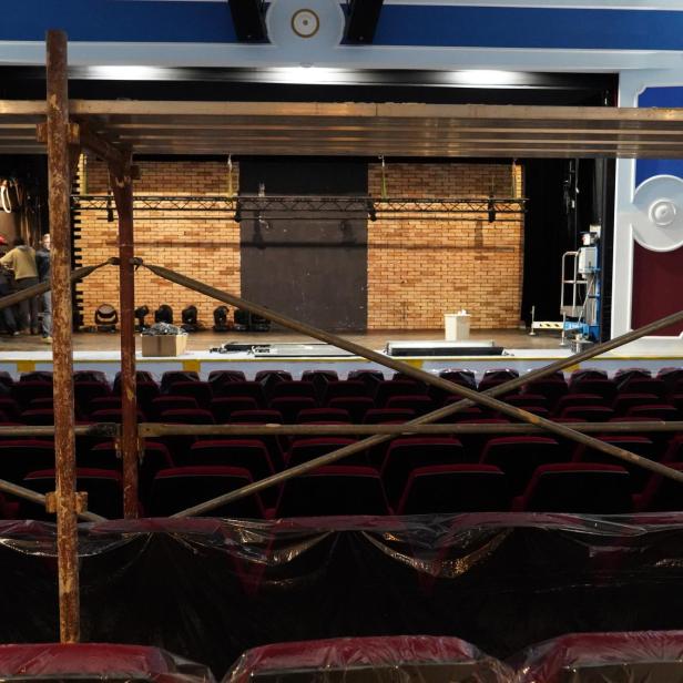 Gloria Theater im Umbau