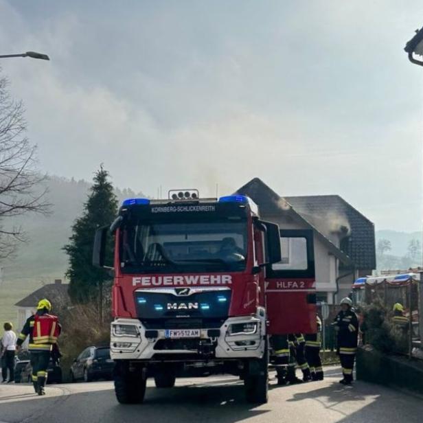 Feuerwehr in Neuhofen/Ybbs im Einsatz 