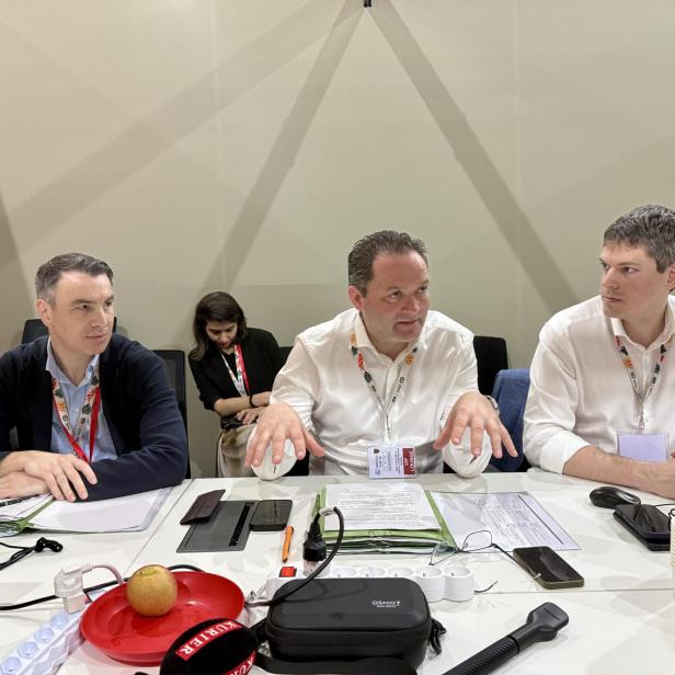 Umweltminister Totschnig in Belem