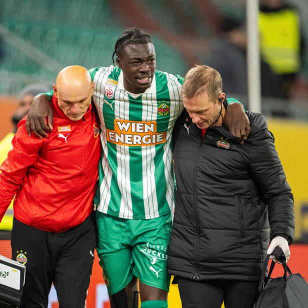 Schwer verletzt: Raux-Yao