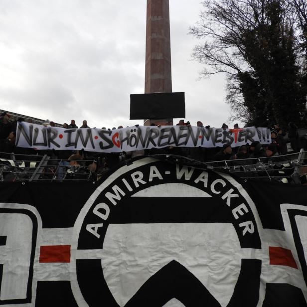Admira-Fans sind wütend