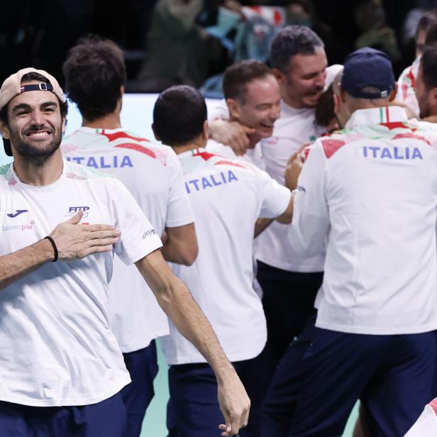 Italien gewann zum dritten Mal den Davis Cup
