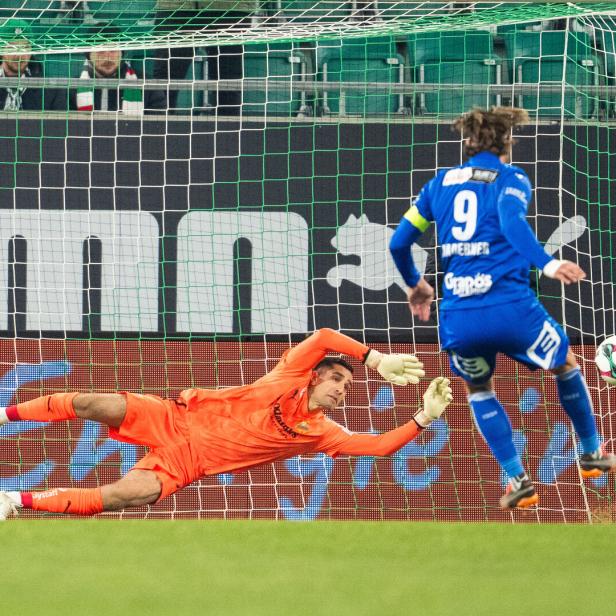 Maderner verwandelte den Elfmeter gegen Rapid