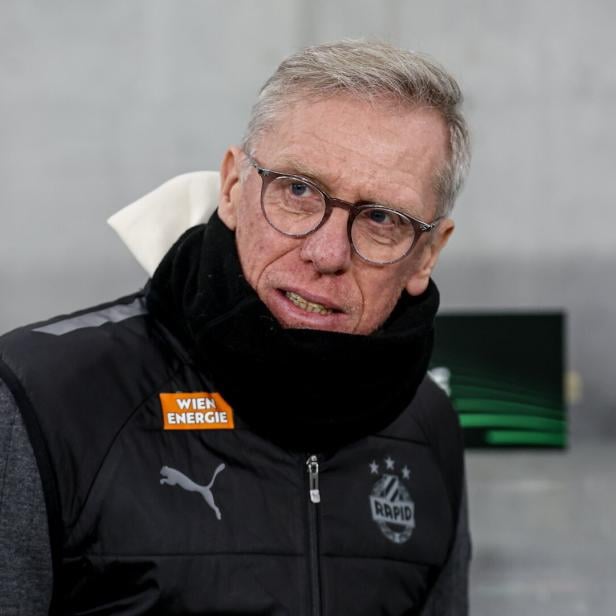 Rapid-Trainer Peter Stöger